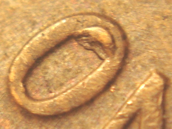 1960-D-Small-Date-Lincoln-Memorial-Cent--Die-Chips-And-?